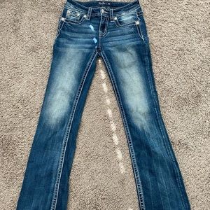 miss me lowrise bootcut jeans